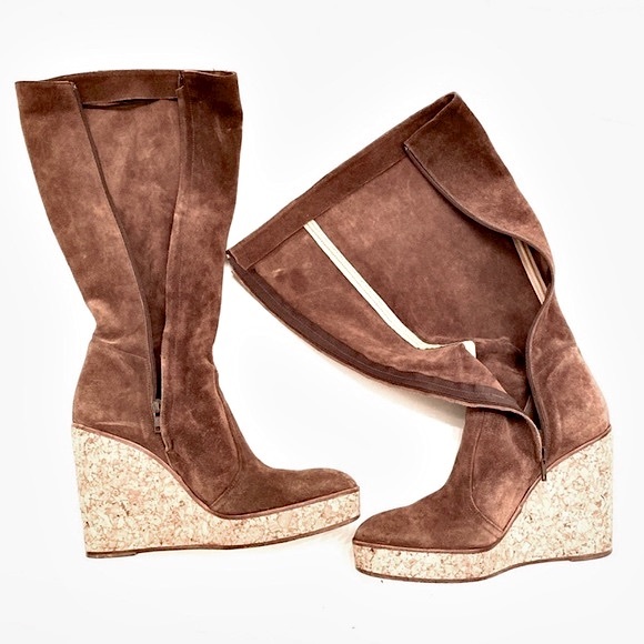 Barneys New York CO-OP Corinn’ Wedge Boots - Picture 12 of 13